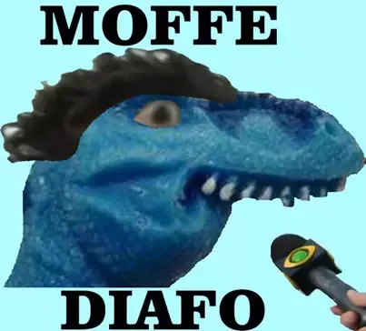 Dinofauro meme: Moffe